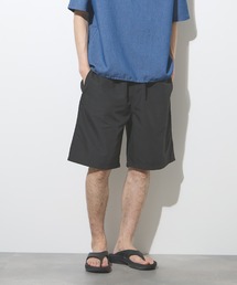 NAVY ポリピーチ加工 ショートパンツ
