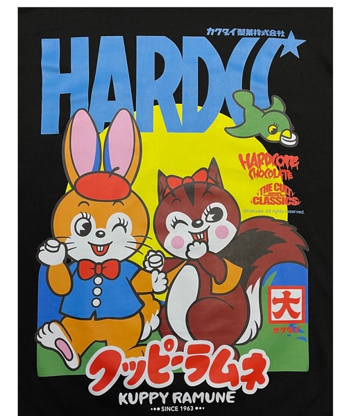 ハードコアチョコレート（ハードコアチョコレート）の「クッピーラムネ（ハローブラック）（Tシャツ/カットソー・メンズ・ブラック・XX-LARGE/X-LARGE/LARGE）」の6枚目の写真