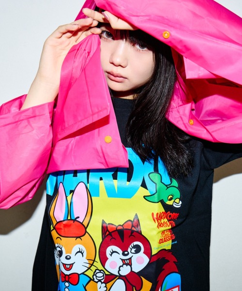 ハードコアチョコレート（ハードコアチョコレート）の「クッピーラムネ（ハローブラック）（Tシャツ/カットソー・メンズ・ブラック・XX-LARGE/X-LARGE/LARGE）」の10枚目の写真