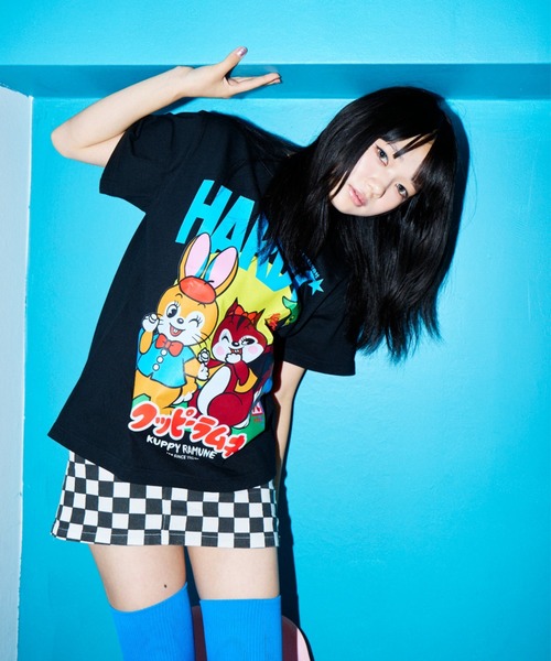 ハードコアチョコレート（ハードコアチョコレート）の「クッピーラムネ（ハローブラック）（Tシャツ/カットソー・メンズ・ブラック・XX-LARGE/X-LARGE/LARGE）」の12枚目の写真