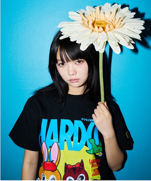 ハードコアチョコレート（ハードコアチョコレート）の「クッピーラムネ（ハローブラック）（Tシャツ/カットソー・メンズ・ブラック・XX-LARGE/X-LARGE/LARGE）」の8枚目の写真