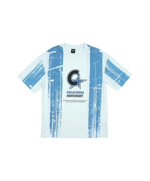 CREAM SODA LAB（クリームソーダラボ）の「ペインテッドCムーブメント半袖Tシャツホワイト（Tシャツ/カットソー・メンズ・その他・LARGE/XX-LARGE/X-LARGE）」の6枚目の写真
