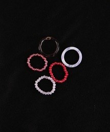 マルチデザインミックスリングSET（５P)