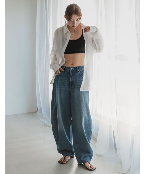 Re:EDIT（リエディ）の「[カップ一体型/ノンワイヤー/脇高設計/3D立体サポートバッド]Libre Beauty Bra Top エアリータッチ 美胸 立体ブラトップ（キャミソール・レディース・ブラック・LARGE/MEDIUM/X-LARGE）」の3枚目の写真