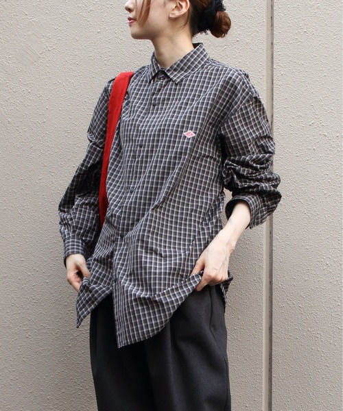 DANTON NYLON WASHED SHIRT — нейлоновая рубашка DT‑B0394 NFR