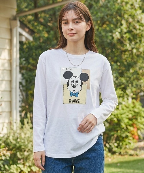 BELLUNA（ベルーナ）の「＜Ｄ＞ＭＫパッチワークチュニック（チュニック・レディース・オフホワイト/カーキ・MEDIUM/X-LARGE/LARGE）」の2枚目の写真