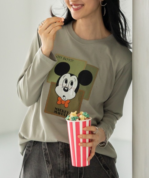 BELLUNA（ベルーナ）の「＜Ｄ＞ＭＫパッチワークチュニック（チュニック・レディース・オフホワイト/カーキ・MEDIUM/X-LARGE/LARGE）」の5枚目の写真