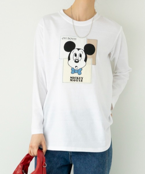 BELLUNA（ベルーナ）の「＜Ｄ＞ＭＫパッチワークチュニック（チュニック・レディース・オフホワイト/カーキ・MEDIUM/X-LARGE/LARGE）」の9枚目の写真