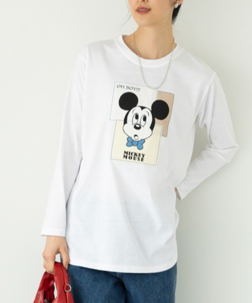 BELLUNA（ベルーナ）の「＜Ｄ＞ＭＫパッチワークチュニック（チュニック・レディース・オフホワイト/カーキ・MEDIUM/X-LARGE/LARGE）」の10枚目の写真
