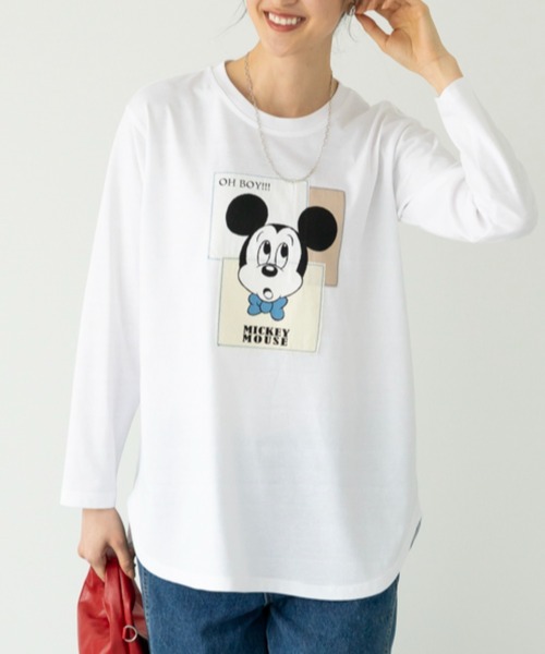 BELLUNA（ベルーナ）の「＜Ｄ＞ＭＫパッチワークチュニック（チュニック・レディース・オフホワイト/カーキ・MEDIUM/X-LARGE/LARGE）」の11枚目の写真