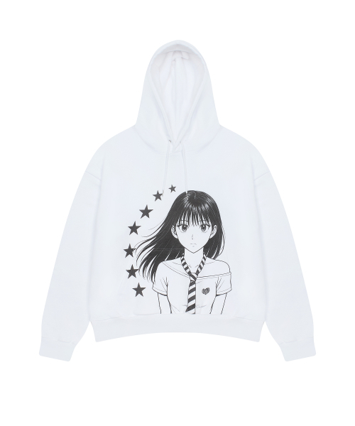 LUVISTRUE(ラヴイズトゥルー)の「EV STAR GRAPHIC HOODIE(WHITE)(パーカー・レディース・その他・FREE)」の2枚目の写真
