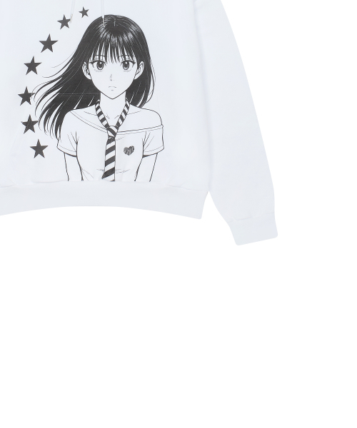 LUVISTRUE(ラヴイズトゥルー)の「EV STAR GRAPHIC HOODIE(WHITE)(パーカー・レディース・その他・FREE)」の5枚目の写真