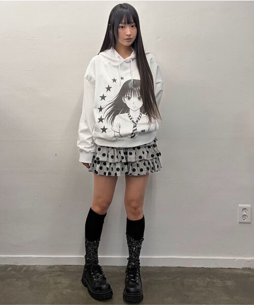 LUVISTRUE(ラヴイズトゥルー)の「EV STAR GRAPHIC HOODIE(WHITE)(パーカー・レディース・その他・FREE)」の8枚目の写真