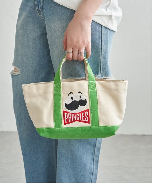 VENCEEXCHANGE(ヴァンスエクスチェンジ)の「PRINGLES プリングルズ ランチトートバッグ(ショルダーバッグ・メンズ・レッド/イエロー/グリーン・フリー)」の6枚目の写真