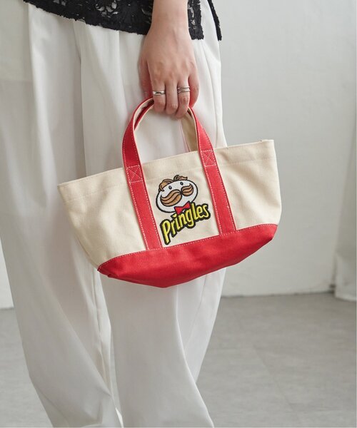 VENCEEXCHANGE(ヴァンスエクスチェンジ)の「PRINGLES プリングルズ ランチトートバッグ(ショルダーバッグ・メンズ・レッド/イエロー/グリーン・フリー)」の8枚目の写真