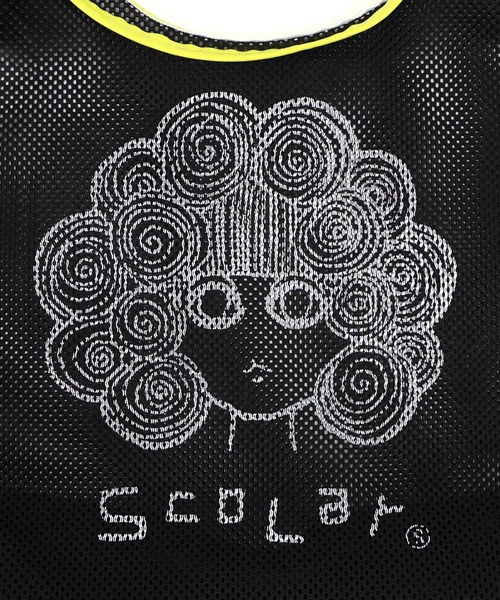 ScoLar(スカラー)の「662444:スカラーちゃん スポーティーメッシュトートバッグ(トートバッグ・レディース・ブルー/ブラック/イエロー/レッド・FREE)」の10枚目の写真