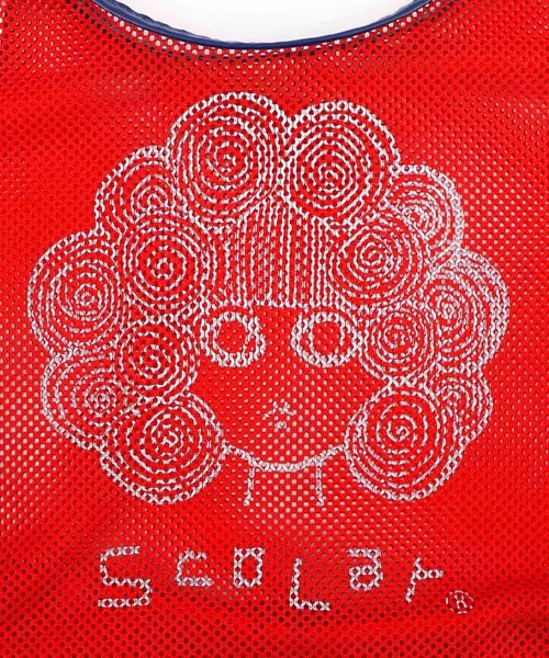ScoLar(スカラー)の「662444:スカラーちゃん スポーティーメッシュトートバッグ(トートバッグ・レディース・ブルー/ブラック/イエロー/レッド・FREE)」の13枚目の写真