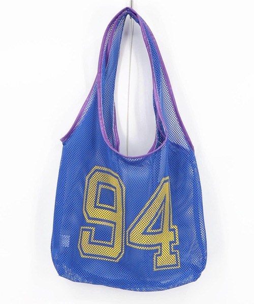 ScoLar(スカラー)の「662444:スカラーちゃん スポーティーメッシュトートバッグ(トートバッグ・レディース・ブルー/ブラック/イエロー/レッド・FREE)」の14枚目の写真
