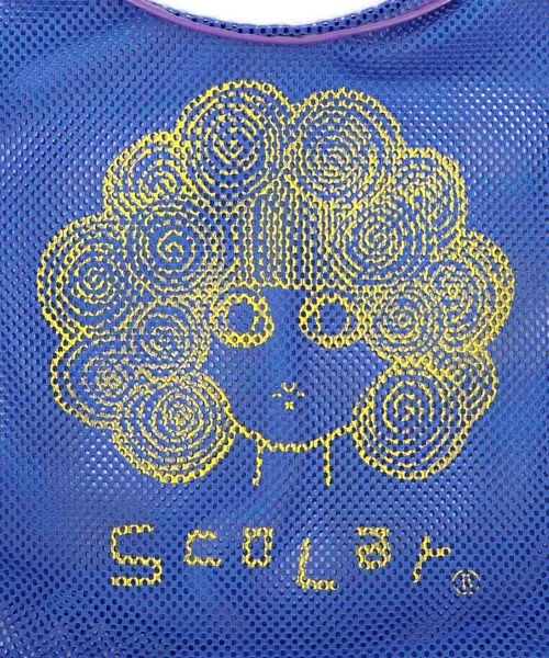 ScoLar(スカラー)の「662444:スカラーちゃん スポーティーメッシュトートバッグ(トートバッグ・レディース・ブルー/ブラック/イエロー/レッド・FREE)」の15枚目の写真
