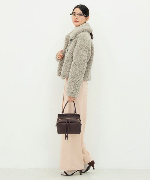 NOLLEY’S Sophi(ノーリーズソフィ)の「【TATRAS/タトラス】MAMATETA(ブルゾン・レディース・グレイッシュブルー/グレイッシュベージュ/アイボリー・2)」の20枚目の写真