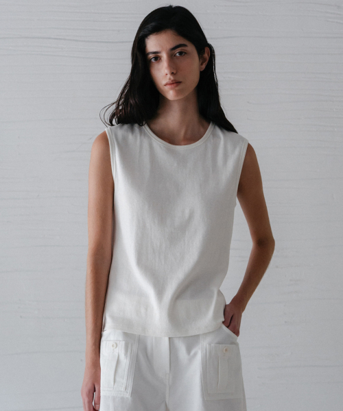 BLANKROOM HER(ブランクルームウーマン)の「ネイチャーシードトップ_IVORY(Tシャツ/カットソー・レディース・その他・ONE)」の2枚目の写真