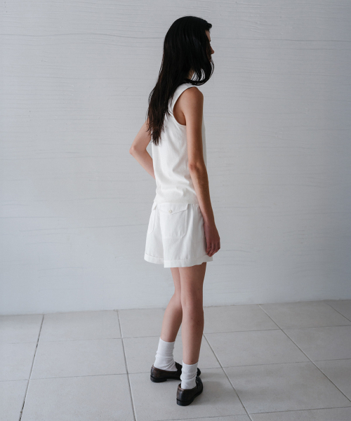 BLANKROOM HER(ブランクルームウーマン)の「ネイチャーシードトップ_IVORY(Tシャツ/カットソー・レディース・その他・ONE)」の4枚目の写真
