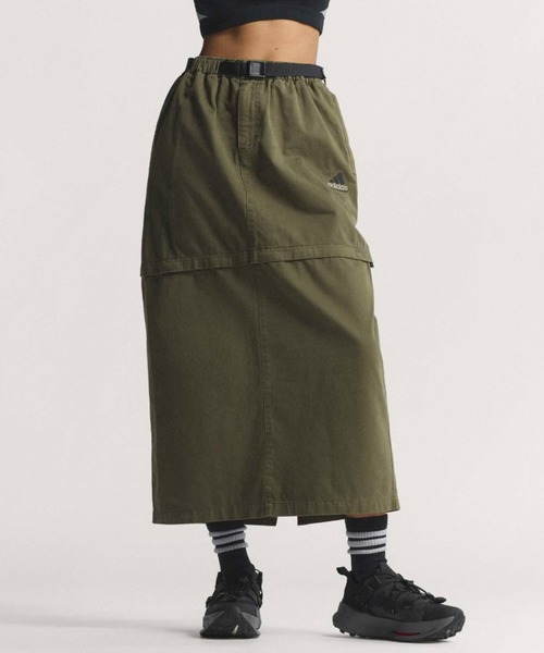 adidas(アディダス)の「EQT スカート / アディダスオリジナルス adidas Originals(スカート・レディース・カーキ・XX-LARGE/SMALL/MEDIUM/X-LARGE/X-SMALL/LARGE/3XL)」の1枚目の写真