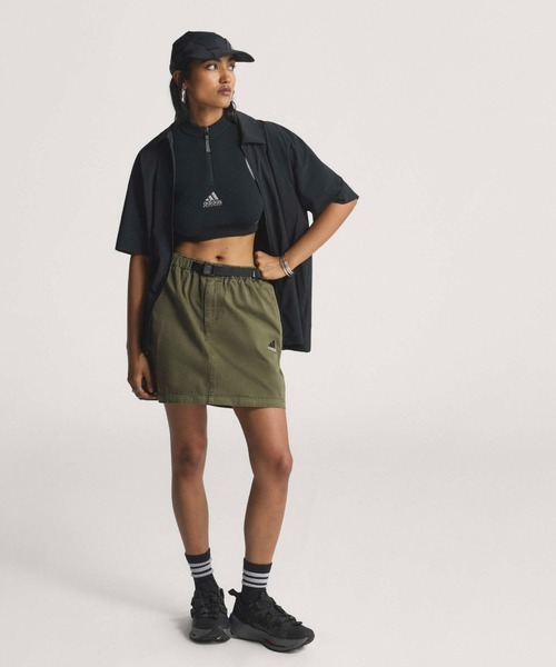 adidas(アディダス)の「EQT スカート / アディダスオリジナルス adidas Originals(スカート・レディース・カーキ・XX-LARGE/SMALL/MEDIUM/X-LARGE/X-SMALL/LARGE/3XL)」の4枚目の写真
