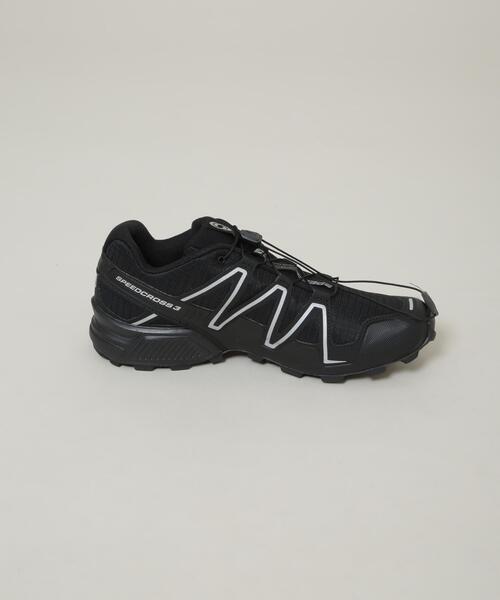 SALOMON(サロモン)の「SALOMON/SPEEDCROSS 3(スニーカー・メンズ・ブラック・27/26/28)」の3枚目の写真