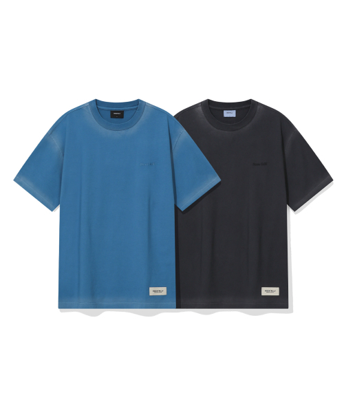 BEENTRILL(ビントリル)の「ヴィンテージエッセンシャルダイング半袖Tシャツ(スカイブルー)(Tシャツ/カットソー・レディース・その他・SMALL/MEDIUM/LARGE/X-LARGE)」の5枚目の写真