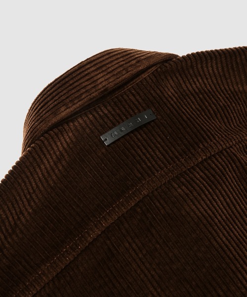 MARNI(マルニ)の「CORDUROY / 定番ボクシーシャツ(シャツ/ブラウス・メンズ・グレー/ブラウン・48(L))」の11枚目の写真