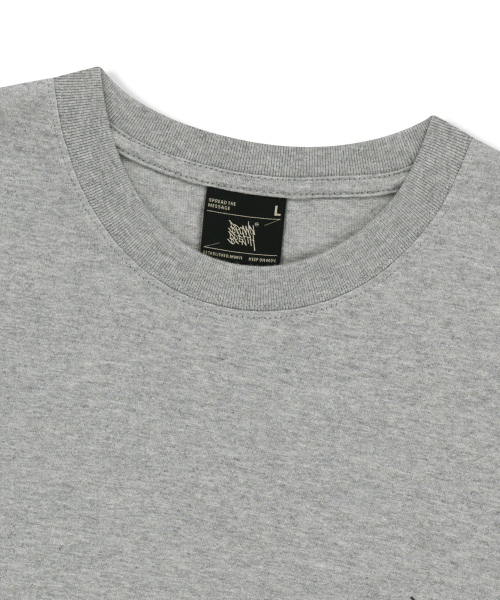 BROWNBREATH（ブラウンブレス）の「BB 20TH VIBE GRAPHIC TEE - MELANGE GREY（Tシャツ/カットソー・レディース・その他・MEDIUM/SMALL/X-LARGE/LARGE）」の6枚目の写真