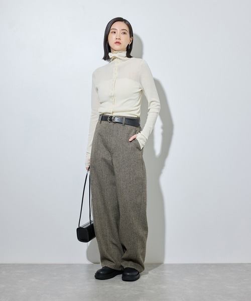 ADAM ET ROPE'(アダムエロペ)の「【定番】トラックソールストレッチブーツ(ブーツ・レディース・ダークブラウン/ブラック・36/37/38/39)」の7枚目の写真