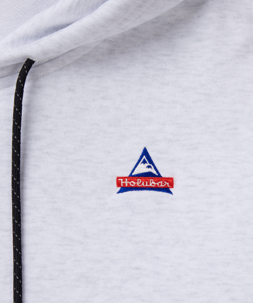 HOLUBAR（ホルバー）の「Basic Logo Hoodie Melange Gray（パーカー・メンズ・その他・SMALL/MEDIUM/LARGE/X-LARGE）」の4枚目の写真