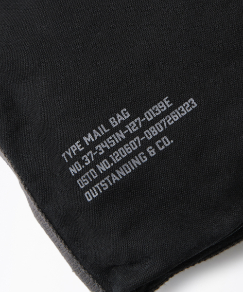 OUTSTANDING(アウトスタンディング)の「MAIL BAG_BLACK(メッセンジャーバッグ・メンズ・その他・FREE)」の5枚目の写真