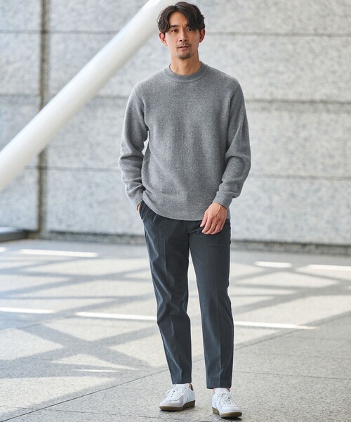 green label relaxing(グリーンレーベルリラクシング)の「【WEB限定】JUST fit コーデュロイ 1プリーツ イージーパンツ(その他パンツ・メンズ・オリーブ/ダークブラウン/ダークグレー・M/L/XS/XXL/S/XL)」の6枚目の写真