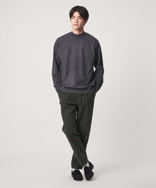 green label relaxing(グリーンレーベルリラクシング)の「【WEB限定】JUST fit コーデュロイ 1プリーツ イージーパンツ(その他パンツ・メンズ・オリーブ/ダークブラウン/ダークグレー・M/L/XS/XXL/S/XL)」の13枚目の写真