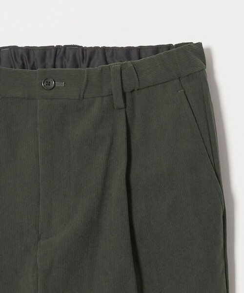 green label relaxing(グリーンレーベルリラクシング)の「【WEB限定】JUST fit コーデュロイ 1プリーツ イージーパンツ(その他パンツ・メンズ・オリーブ/ダークブラウン/ダークグレー・M/L/XS/XXL/S/XL)」の19枚目の写真