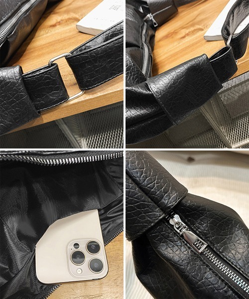 Miniministore(ミニミニストア)の「やわらか合皮ショルダーバッグ(ショルダーバッグ・レディース・オフホワイト/ブラック・FREE)」の16枚目の写真