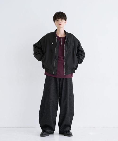 LILL(リル)の「ヴィンテージウォッシュ/リジッドワイドバレルレッグデニム(デニムパンツ・メンズ・ブルー/ブラック系/ブラック・S/XL/L/M)」の18枚目の写真