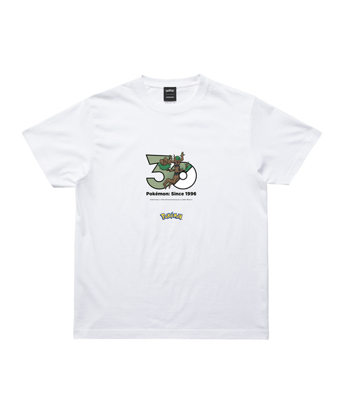 ZOZOSPOT(ゾゾスポット)の「Pokemon 30th Anniversary 1025 T-shirt 「オーロット」(Tシャツ/カットソー・レディース・ホワイト・SMALL/MEDIUM/LARGE/X-LARGE/XX-LARGE/XXX-LARGE/100cm/110cm/120cm/130cm/140cm/150cm/160cm)」の1枚目の写真
