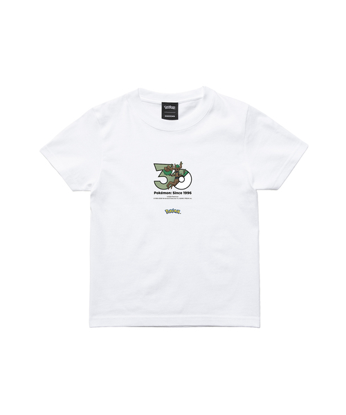 ZOZOSPOT(ゾゾスポット)の「Pokemon 30th Anniversary 1025 T-shirt 「オーロット」(Tシャツ/カットソー・レディース・ホワイト・SMALL/MEDIUM/LARGE/X-LARGE/XX-LARGE/XXX-LARGE/100cm/110cm/120cm/130cm/140cm/150cm/160cm)」の2枚目の写真