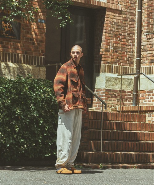 niko and...(ニコアンド)の「【ANDSEWN (アンドソーン)】マッキーノジャケット(ブルゾン・メンズ・ブラウン/マスタード・MEDIUM/LARGE)」の5枚目の写真