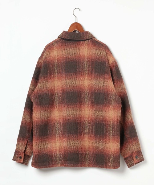 niko and...(ニコアンド)の「【ANDSEWN (アンドソーン)】マッキーノジャケット(ブルゾン・メンズ・ブラウン/マスタード・MEDIUM/LARGE)」の20枚目の写真