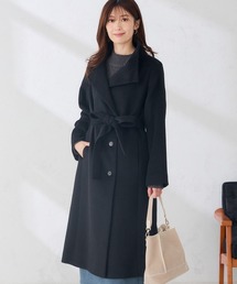 【WEB限定】2WAY 折り返し ラペル ロング コート