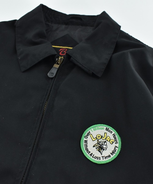 VINTAGE(ヴィンテージ)の「【USED】90’s BARU Sports “LOJAC” スイングトップ ジャケット(ブルゾン・メンズ・ブラック・LARGE)」の6枚目の写真