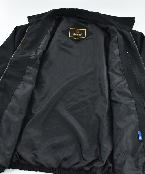 VINTAGE(ヴィンテージ)の「【USED】90’s BARU Sports “LOJAC” スイングトップ ジャケット(ブルゾン・メンズ・ブラック・LARGE)」の2枚目の写真
