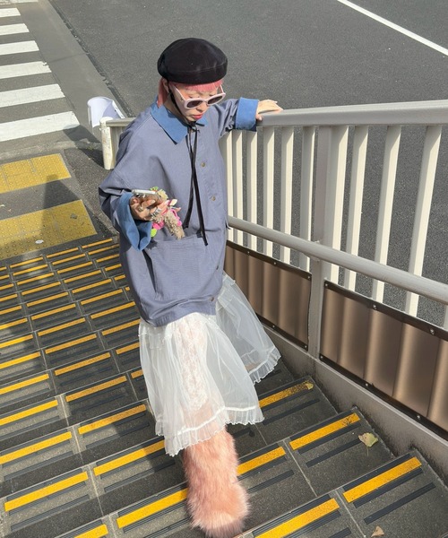Alley Tokyo(アリートーキョー)の「モンスターファーブーツ(ブーツ・レディース・ベージュ/ピンク/オフホワイト・LARGE/MEDIUM)」の15枚目の写真
