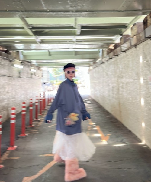 Alley Tokyo(アリートーキョー)の「モンスターファーブーツ(ブーツ・レディース・ベージュ/ピンク/オフホワイト・LARGE/MEDIUM)」の18枚目の写真