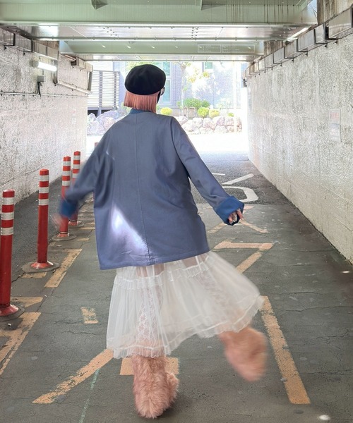 Alley Tokyo(アリートーキョー)の「モンスターファーブーツ(ブーツ・レディース・ベージュ/ピンク/オフホワイト・LARGE/MEDIUM)」の20枚目の写真